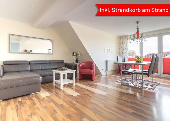 Haus Godewind Ferienwohnung 14 Mit Strandkorb